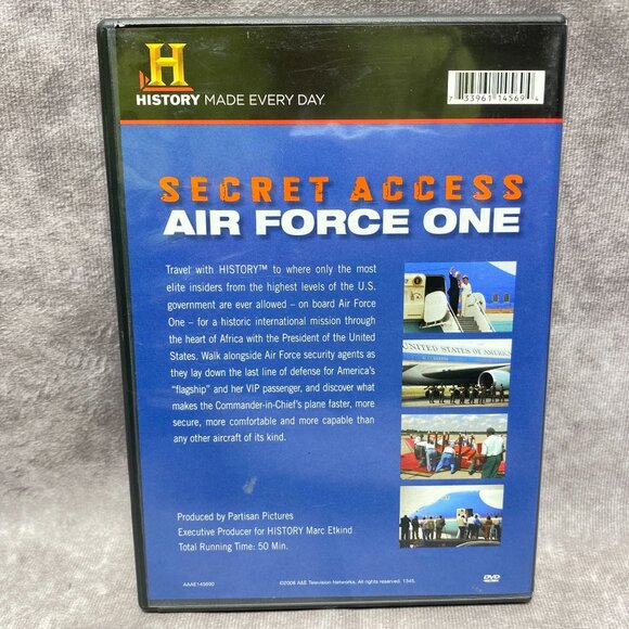 The History Channel 3-DVD Set: John Wilkes Booth Tomb Hunters & Air Force One - Picture 10 of 10